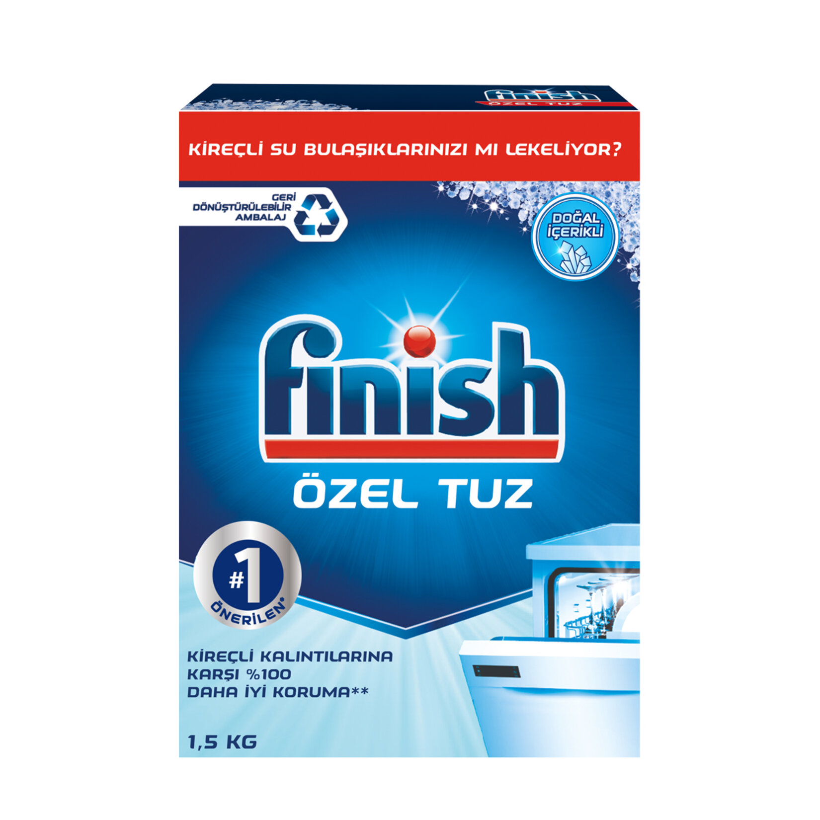BULAŞIK MAKİNESİ FİNİSH TUZ 1.5 KG