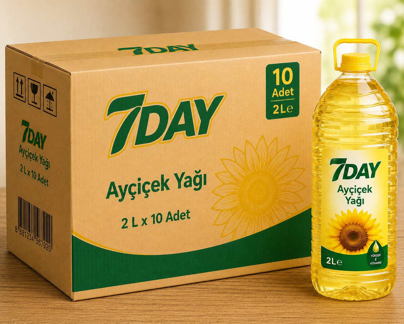 Ayçiçek Yağı (2L x 10 Adet)