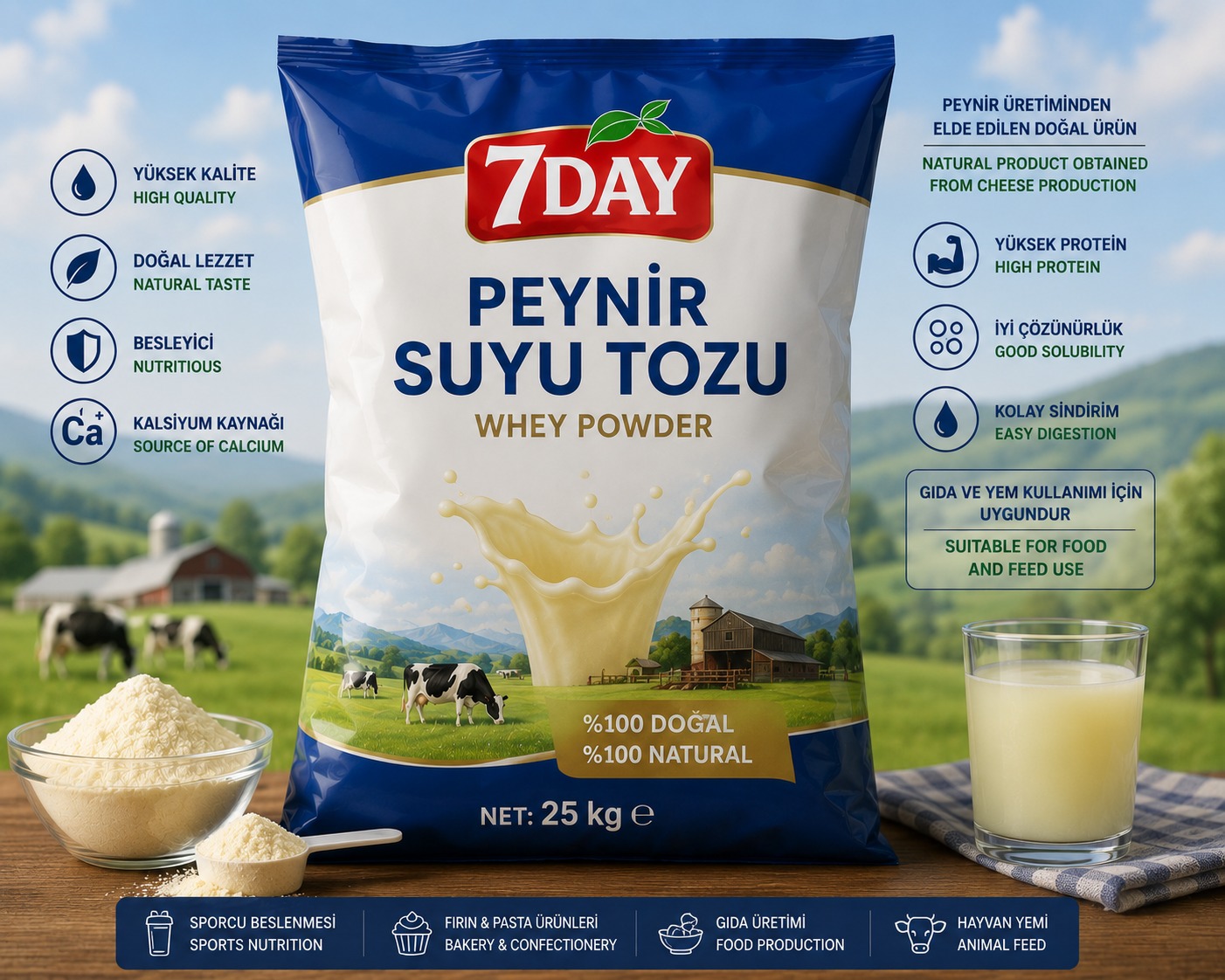 Pst Peynir Suyu Tozu